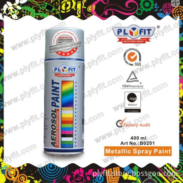 Wood vivid metallic effect spray paint
